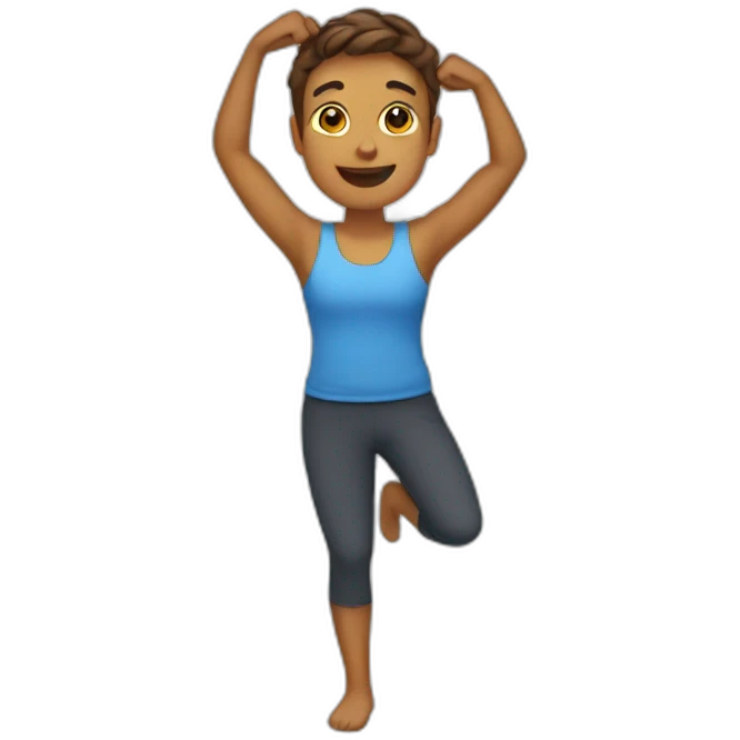 stretch emoji
