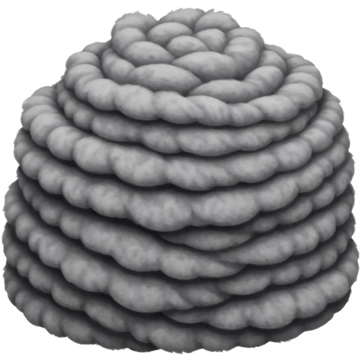 Funny lint from a dryer  emoji