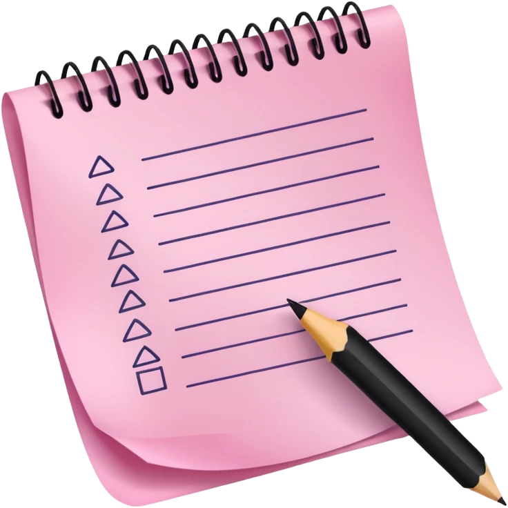 tips and tricks for exams pink emoji