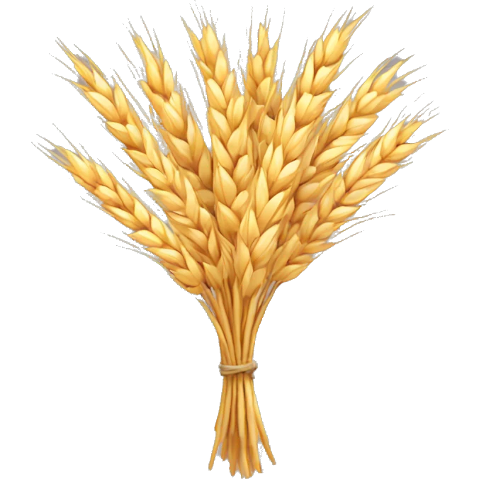 exploding wheat ear emoji