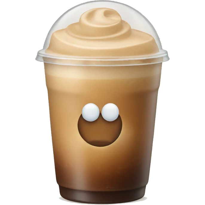 iced latte coffee  emoji