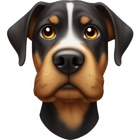 question mark on dog’s head emoji