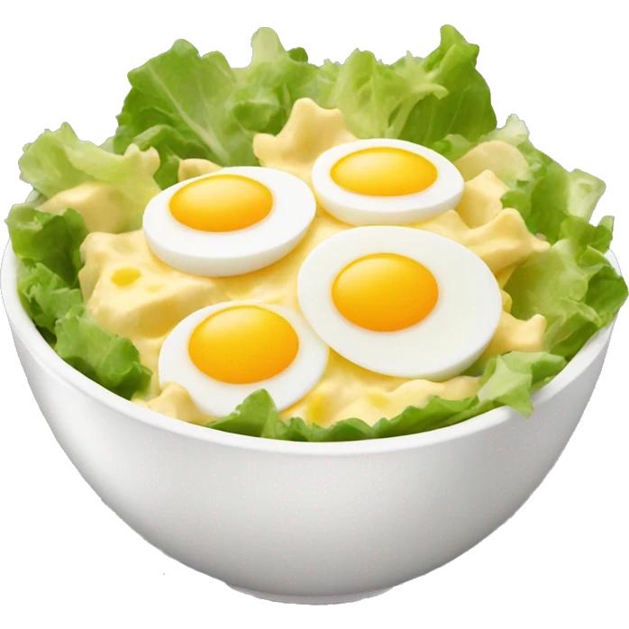 Egg Salad bowl  emoji