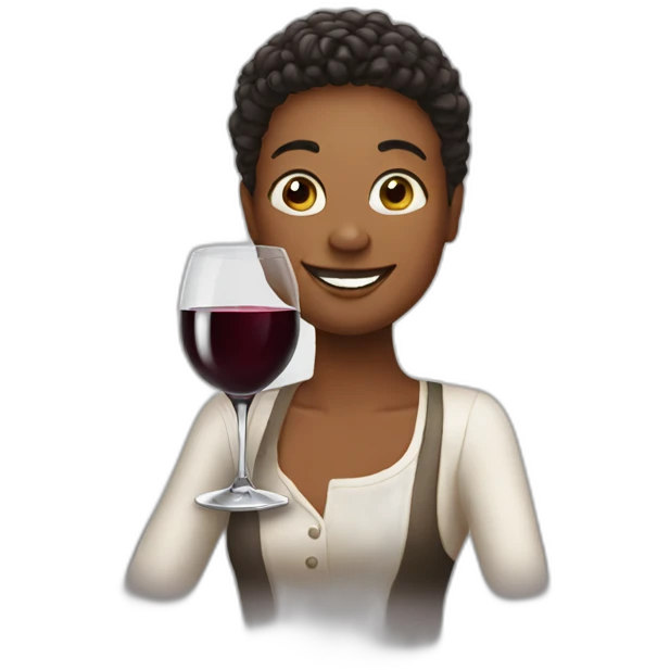Life and wine emoji