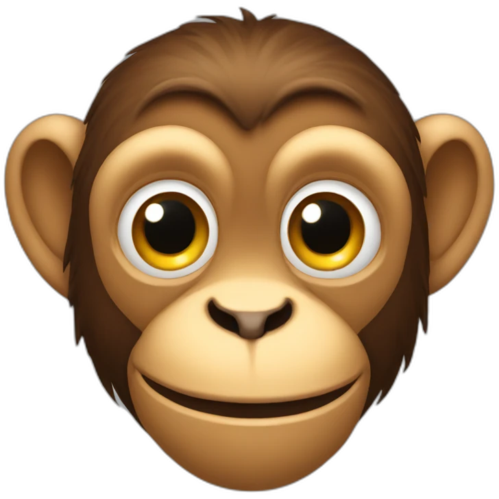 Set monkey emoji