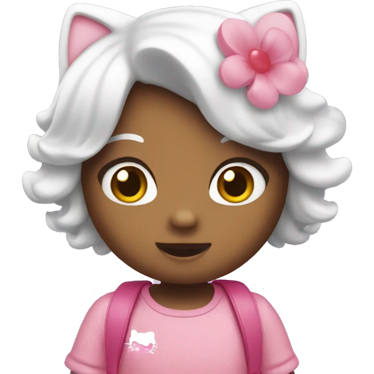 cute hello kitty emoji