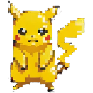 black Pikachu emoji