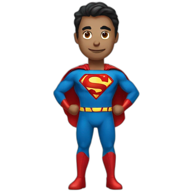 Electric Superman emoji