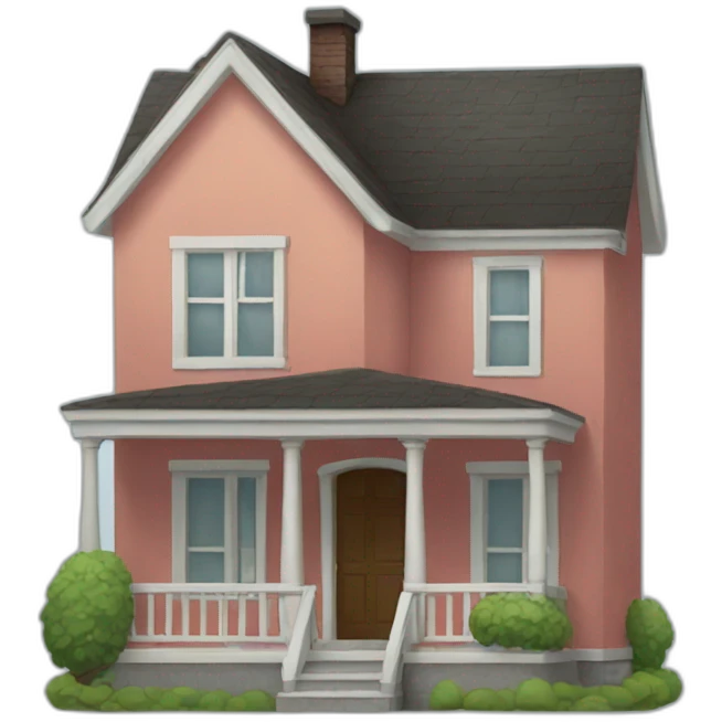 A living house emoji