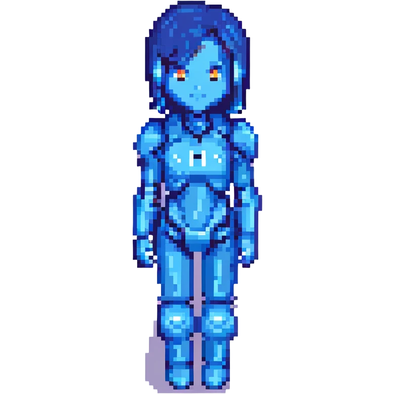 Cortana AI character from Halo emoji