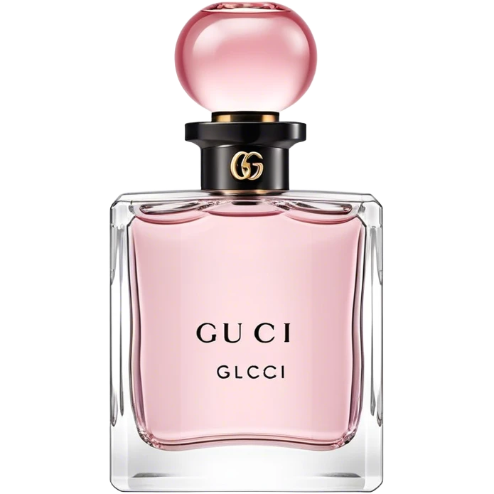 Gucci Bloom light pink square perfume bottle  emoji