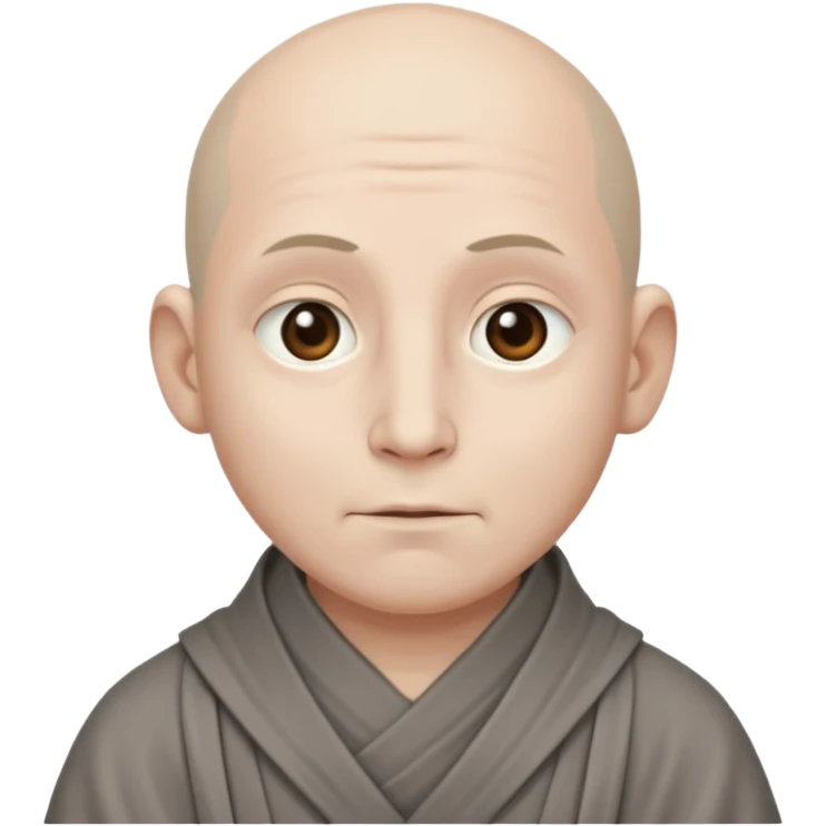 серый монах emoji