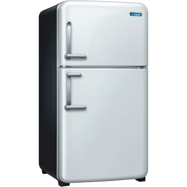 Un frigo americain avec des bras emoji