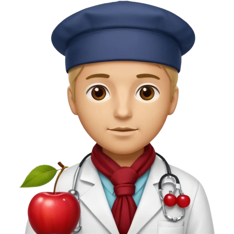 Ami burro le duele la cabeza 👨‍⚕ 🧢🍒🧣🍋🍒🍎 emoji