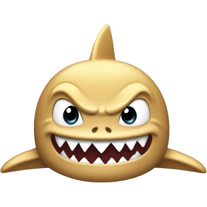 shark with donald trumps face emoji