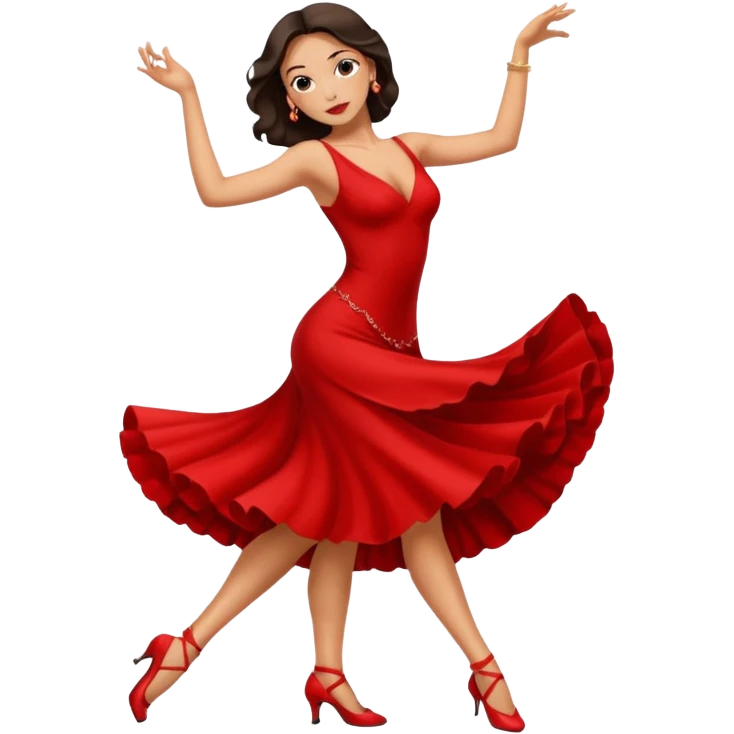 tango dancing woman emoji emoji