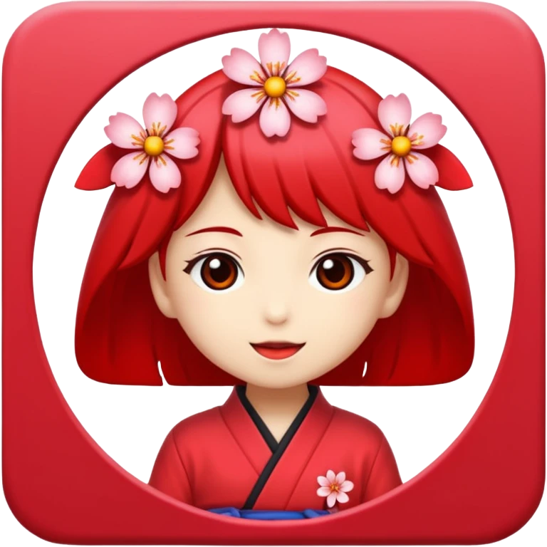 red yaesakura emoji