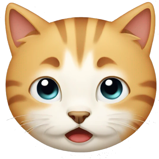 Cat crying emoji