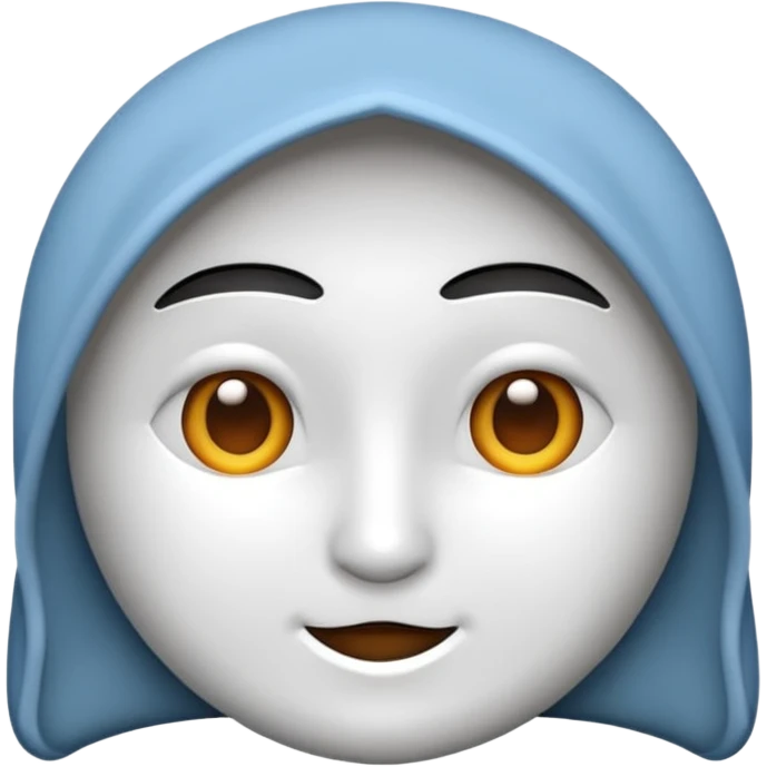 Ortası delik yamuk kare emoji