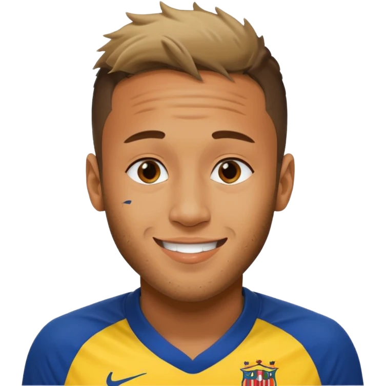 Neymar kiss emoji