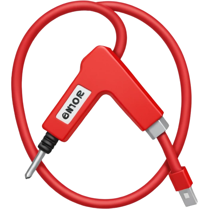 a red slash (🚫) over a cable with with the text "NOT GENUINE" emoji