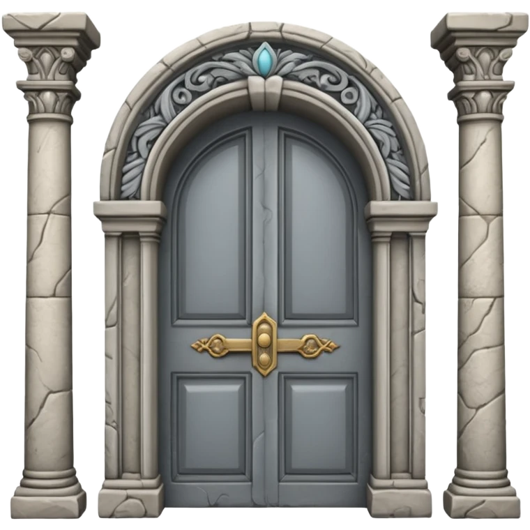 ancient door arch emoji emoji