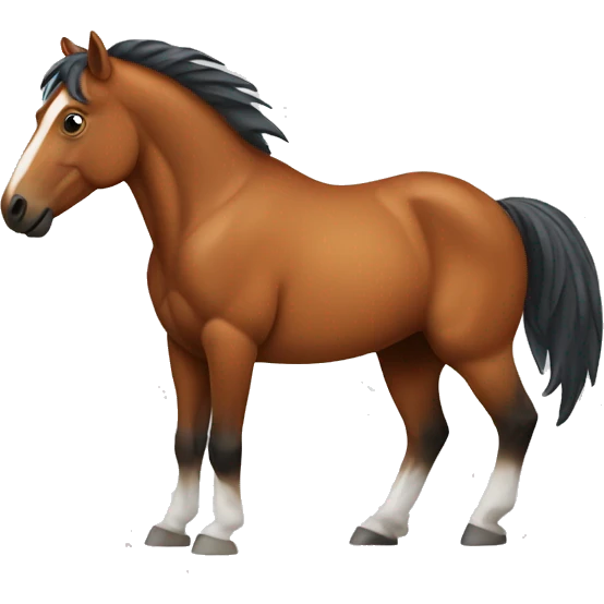 Bronco horse emoji