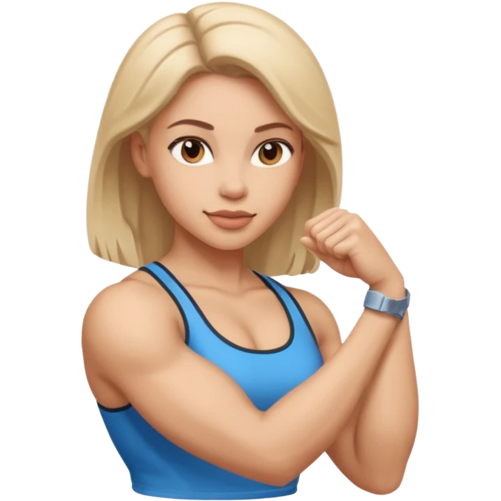Female biceps emoji