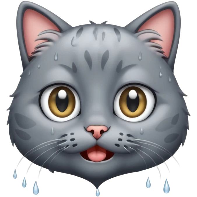 Cat Cry emoji
