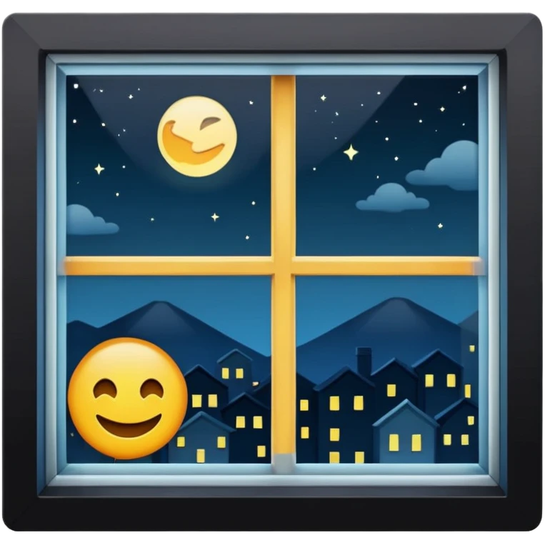 night window emoji