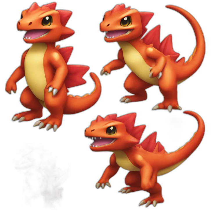 Charmeleon pokemon emoji
