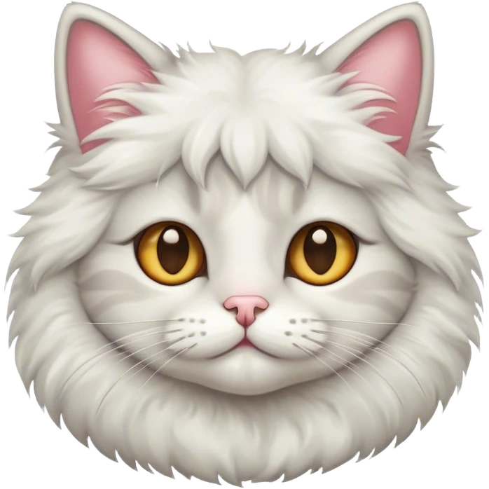 A cute cat emoji