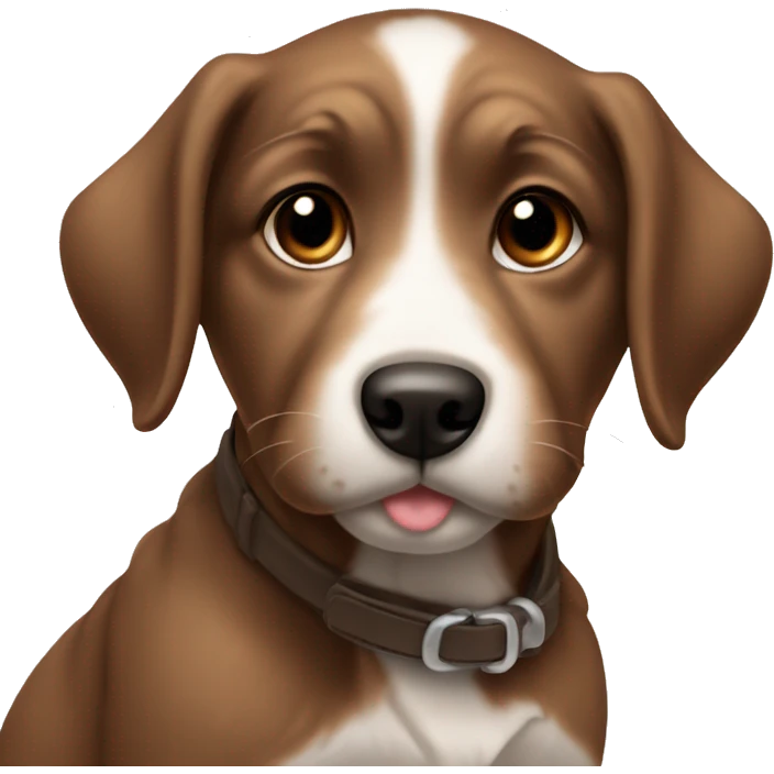 brown maltooper puppy emoji