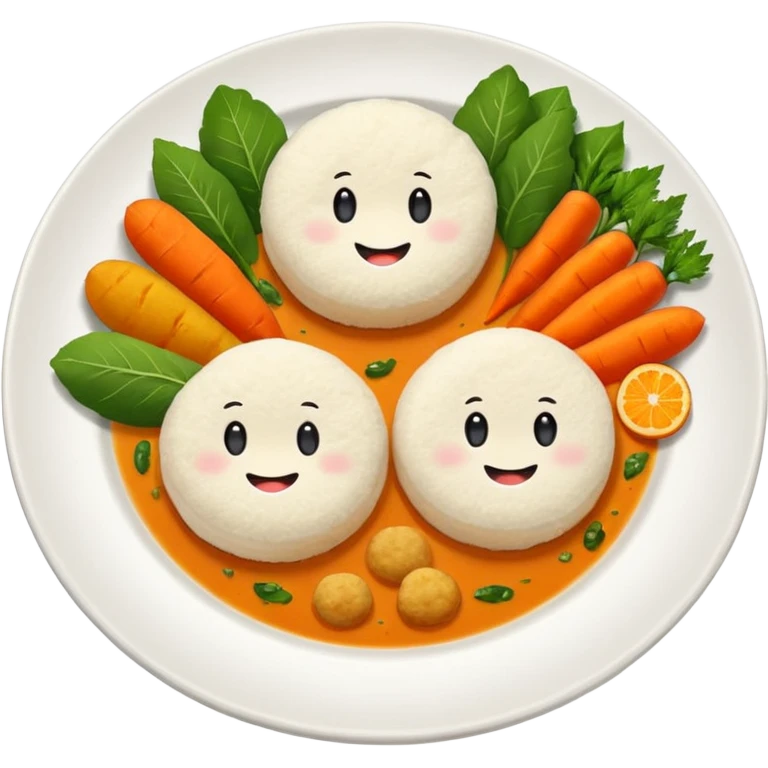 2 idli sambar  emoji