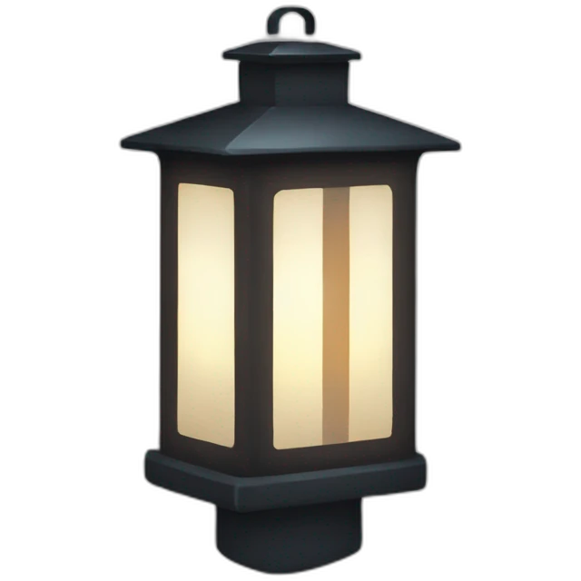 christian Lantern Light A lantern illuminating a dark path emoji