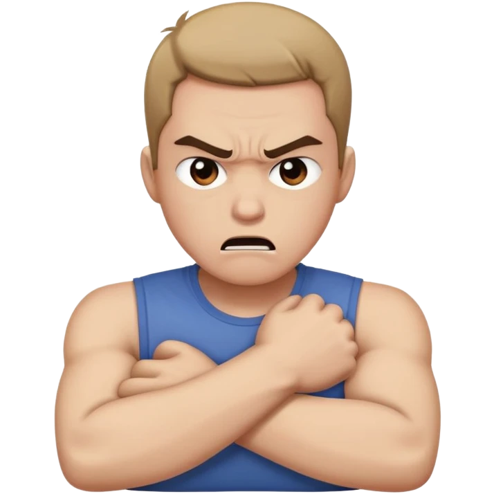 make a person crossing there hands across there neck because there angry and there doing it to pretend like they want to 💀 themselves because there so angry  emoji