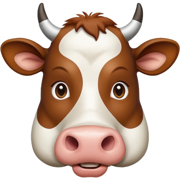 cow saying "kupal kaba?" emoji