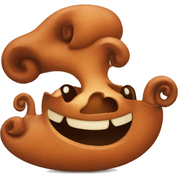 happy cinnamon emoji