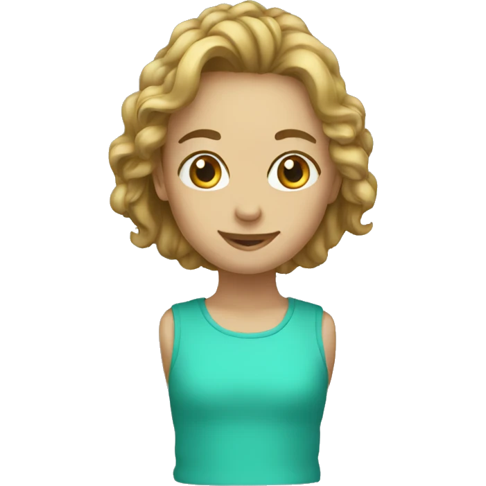 Turquoise color emoji  emoji