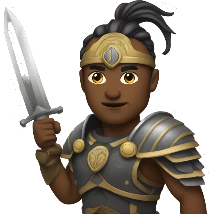 Warrior emoji