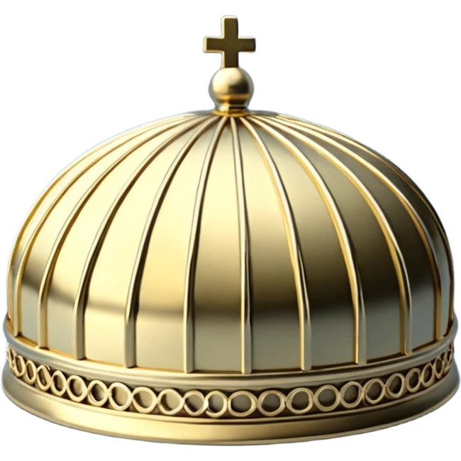  золотая драгоценная шкатулка круглая   emoji