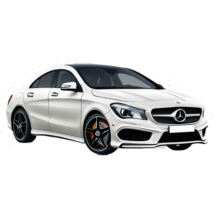 mercedes cla  emoji