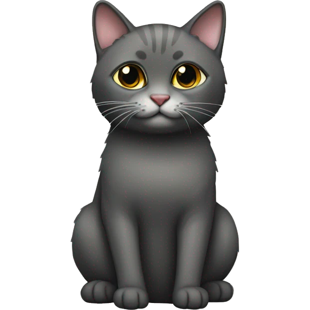 Сиамская кошка с голубыми глазами  emoji