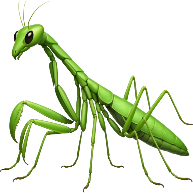 A mantis emoji