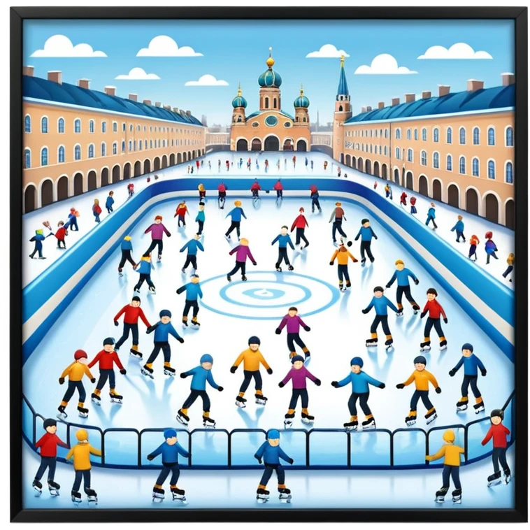 Ледовый дворец в Санкт-Петербурге emoji