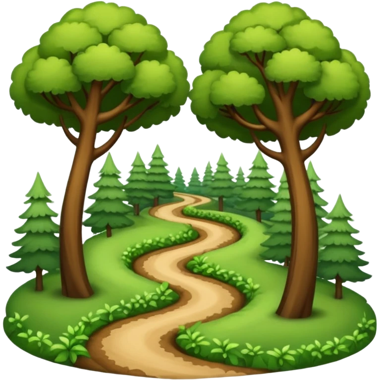 nature trail emoji
