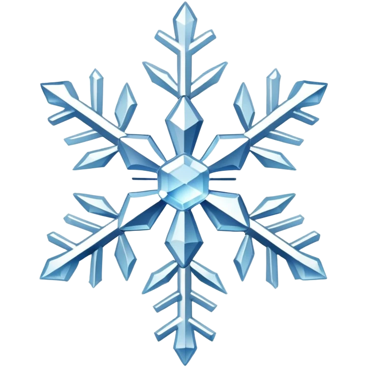 Snowflake emoji