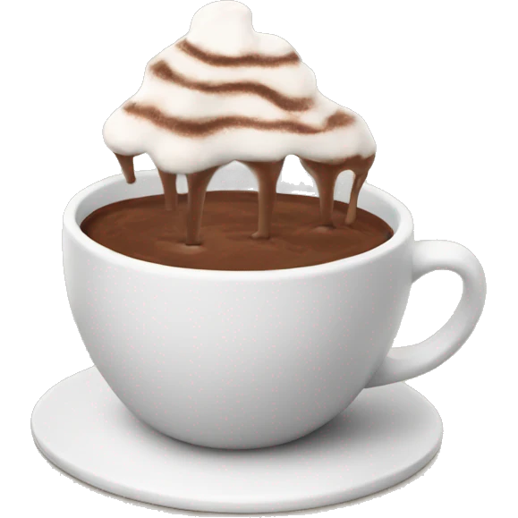 hot chocolate emoji