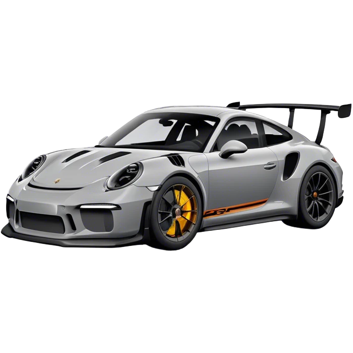Porsche GT3RS - Porsche (Model Year: 2021) (Iconic colour: Grey and Black) emoji