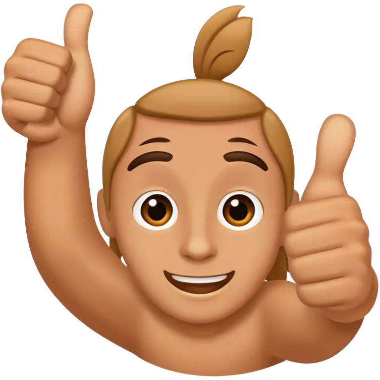 one hand, three thumbs up :threethumbsup: emoji